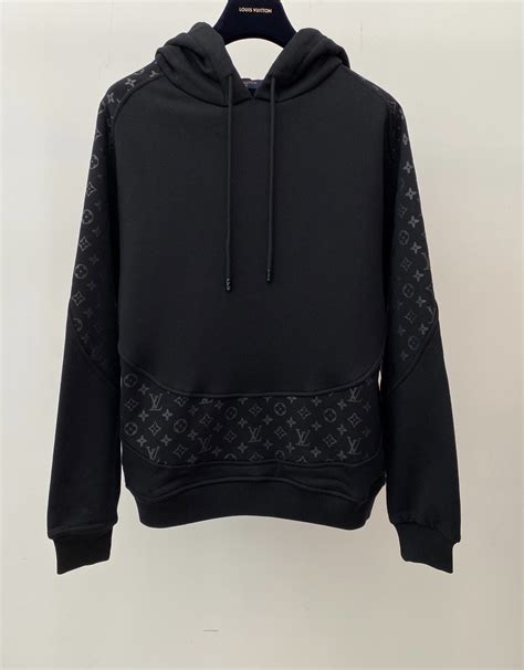 black louis vuitton hoodie|louis vuitton hoodie monogram.